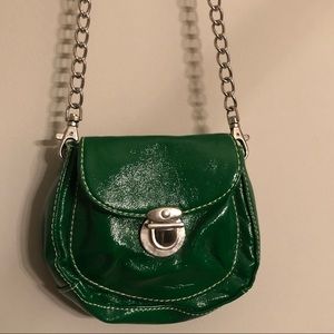 Small Emerald Crossbody Purse